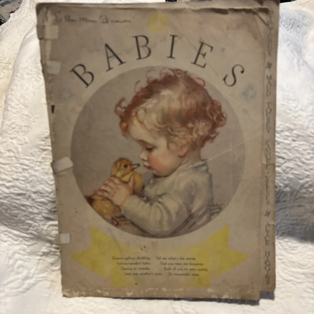 Babies by Maud Tousey Fangel 1933  Color Images of Babies